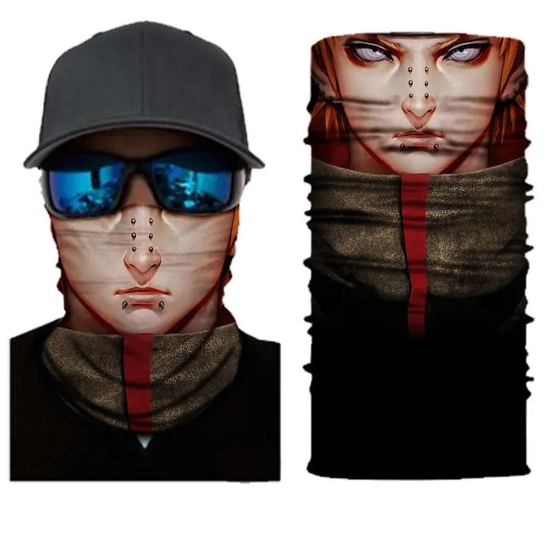 Pack Of 3/6 Men's Neck Warmer Gaiter Face Bandana Headband Mask | S251