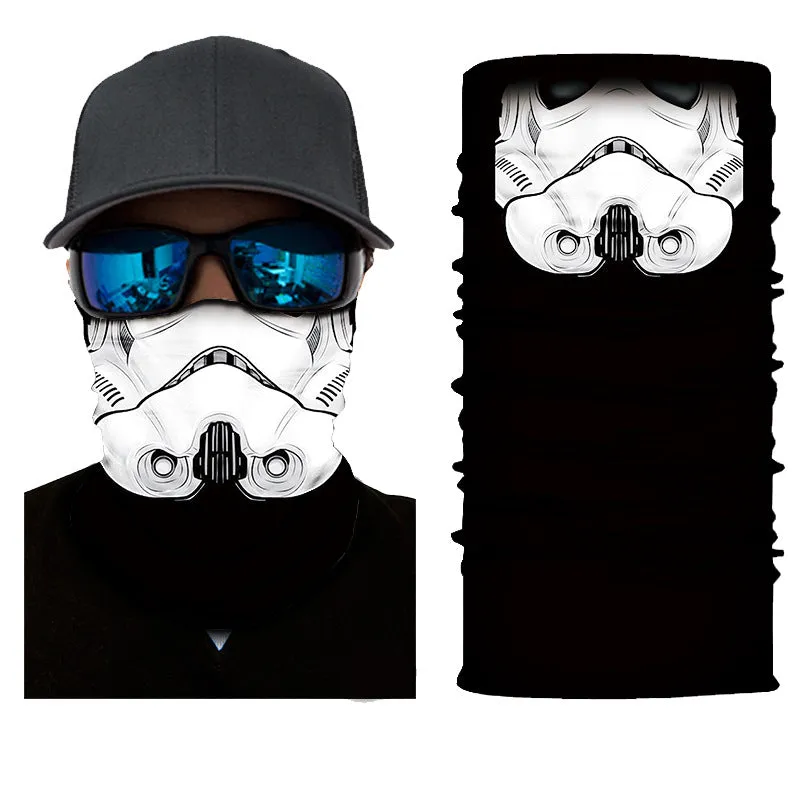 Pack Of 3/6 Men's Neck Warmer Gaiter Face Bandana Headband Mask | S251