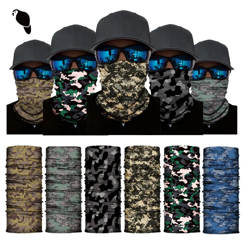 Pack Of 3/6 Men's Neck Warmer Gaiter Face Bandana Headband Mask | S251