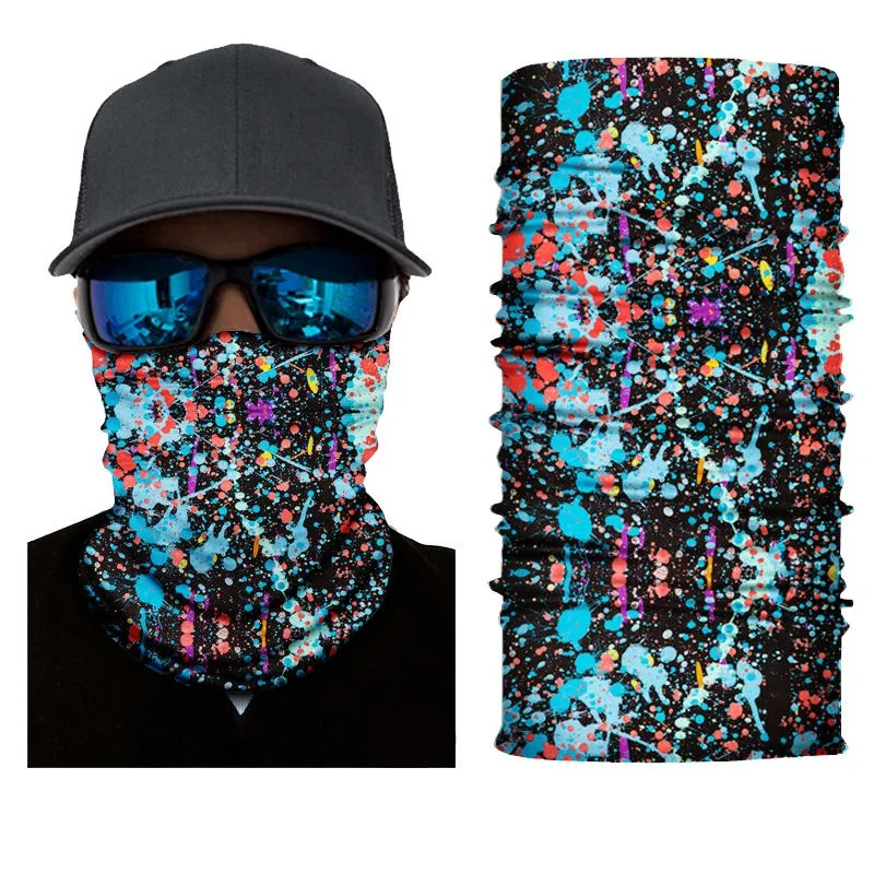Pack Of 3/6 Men's Neck Warmer Gaiter Face Bandana Headband Mask | S251