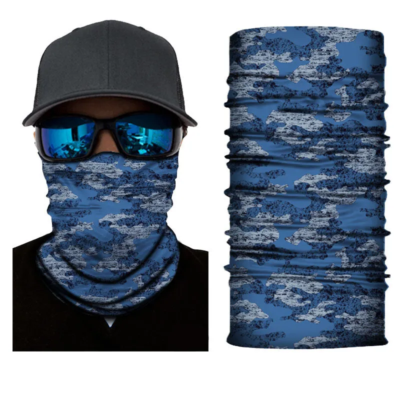 Pack Of 3/6 Men's Neck Warmer Gaiter Face Bandana Headband Mask | S251
