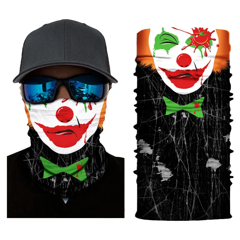 Pack Of 3/6 Men's Neck Warmer Gaiter Face Bandana Headband Mask | S251