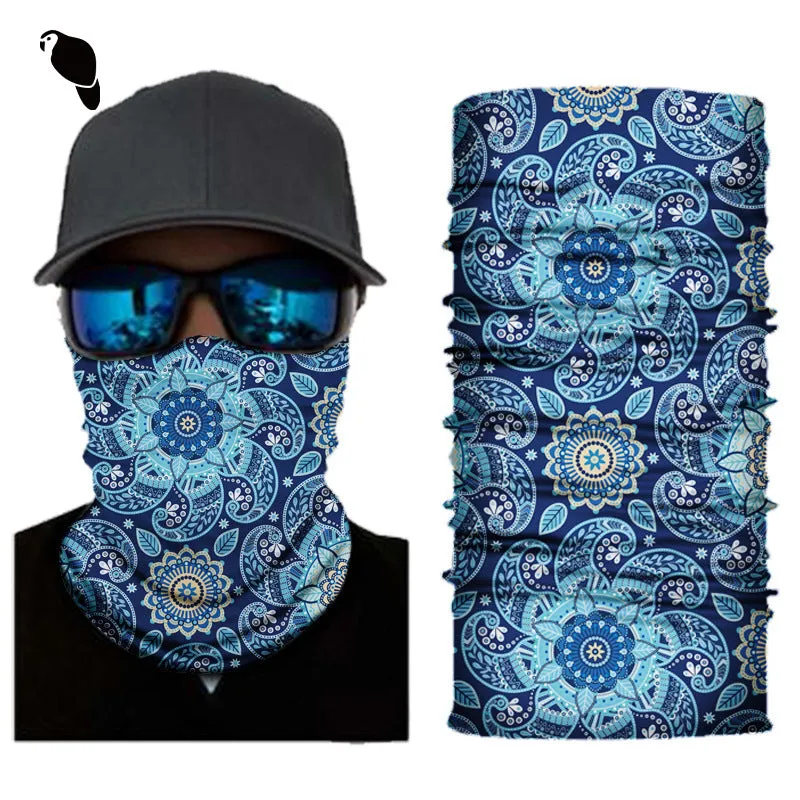 Pack Of 3/6 Men's Neck Warmer Gaiter Face Bandana Headband Mask | S251