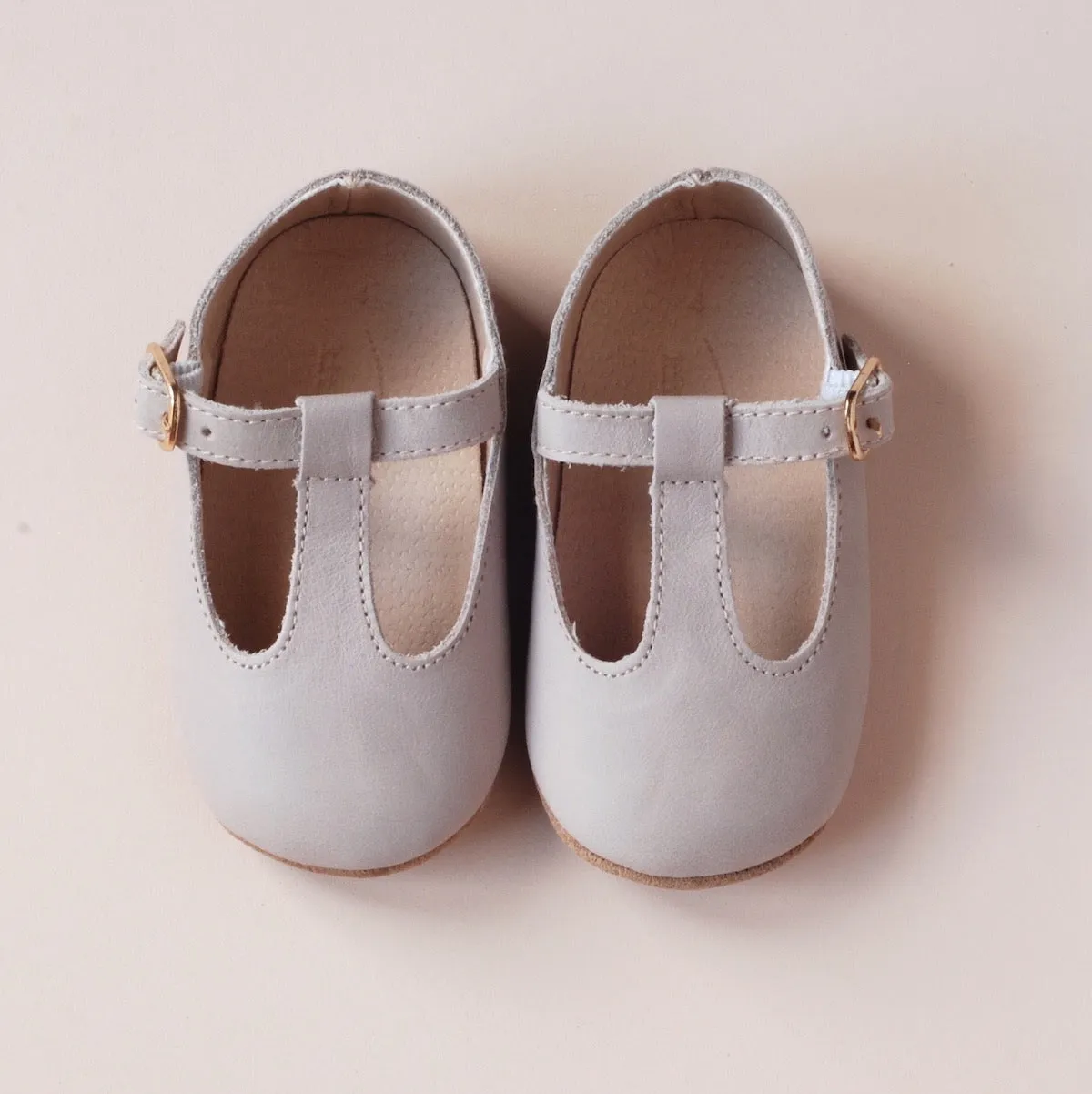 Paris Baby T-Bar Cloud Grey