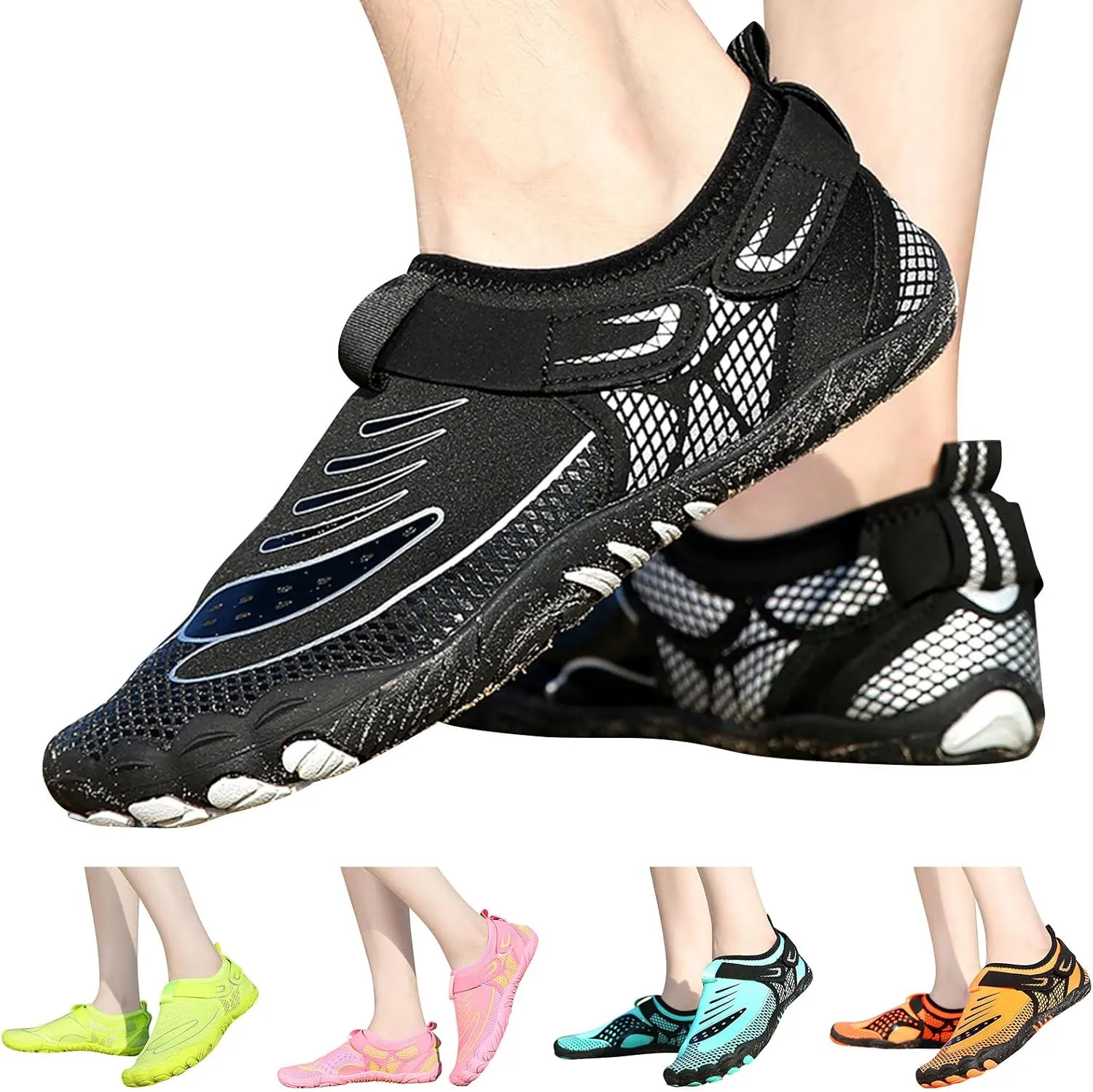 Quick Dry Barefoot Water Shoes Men Women Aqua Swim Beach Pool Surf Hiking Kayaking Diving Yoga Outdoor Sports Breathable