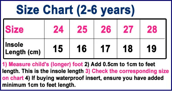 Rainboots R01 Pink (2-6y)
