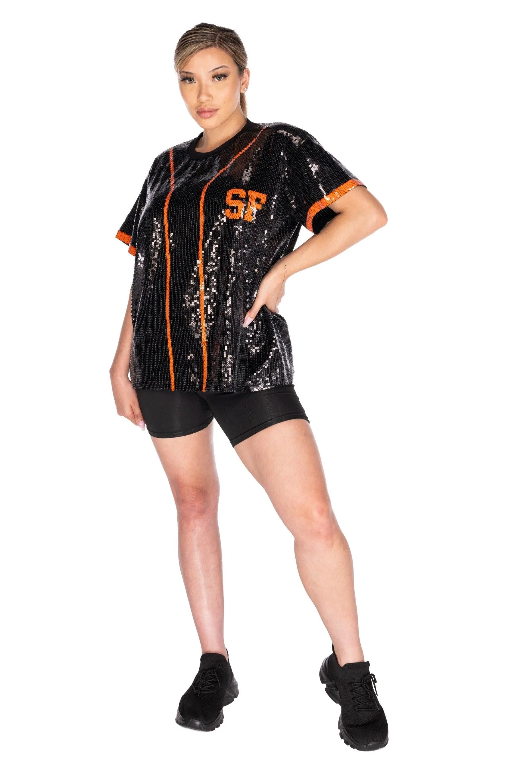 San Francisco Baseball Sequin Shirt