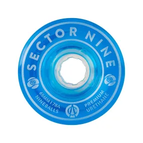 Sector 9 Nineballs wheels 65mm 78a Blue