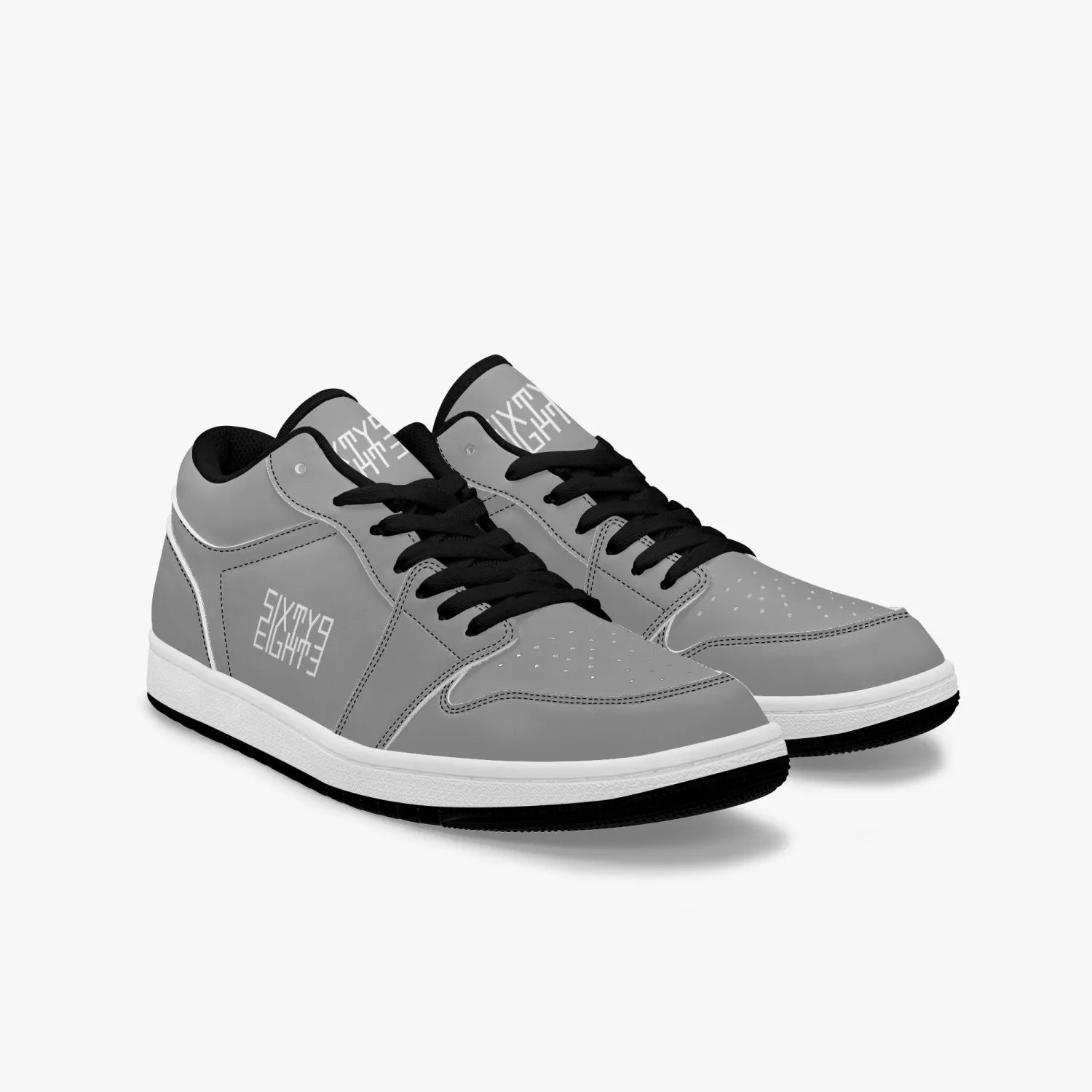 Sixty Eight 93 Logo White Grey SENTLT1 Shoes