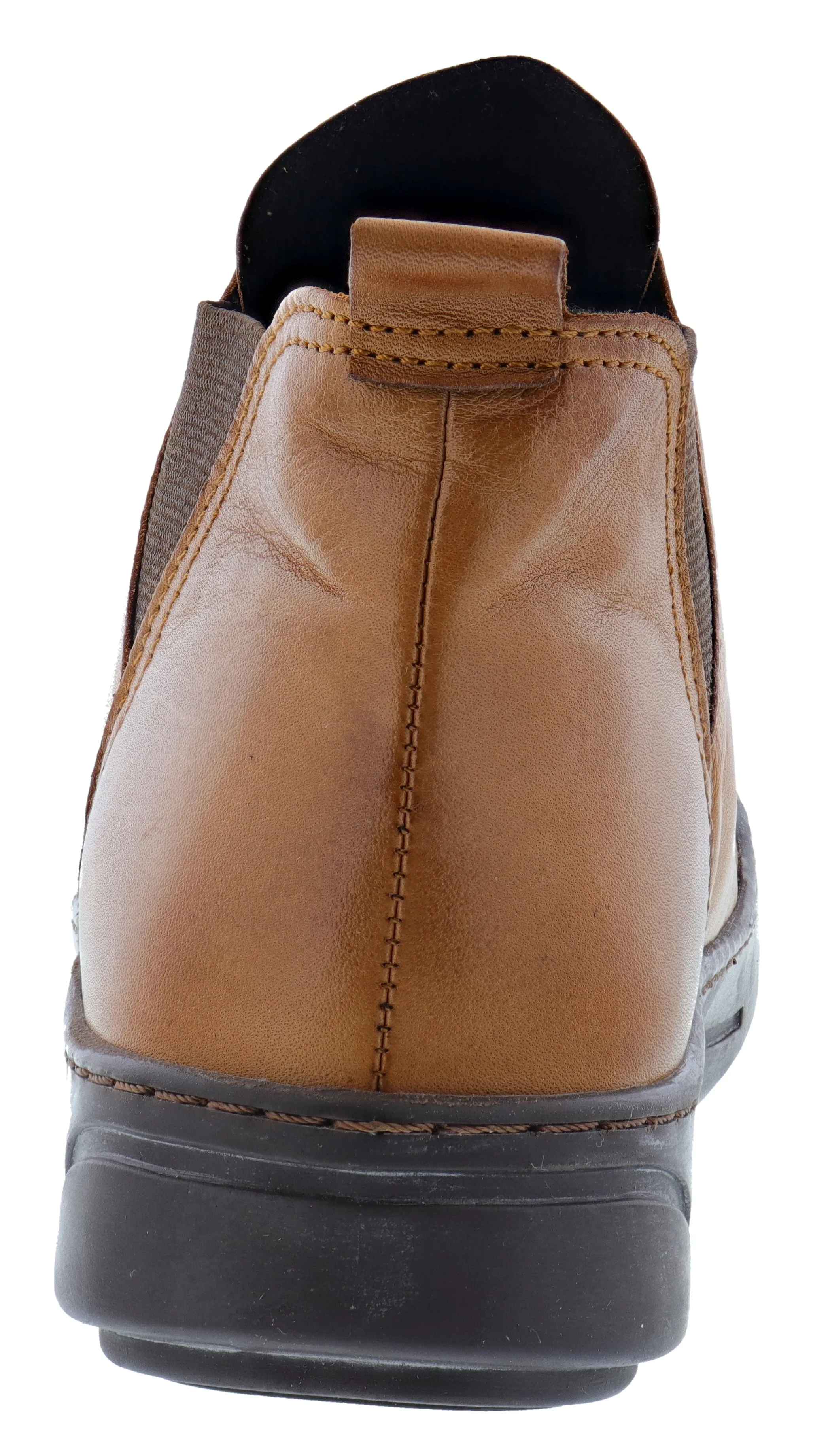 Cherly Womens Stylish Leather Booties by Spring Step