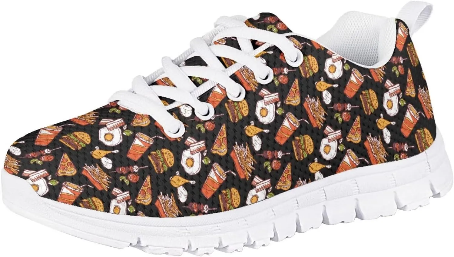 SYtrade Boys Girls Shoes Running/Walking Sports Sneakers White Sole