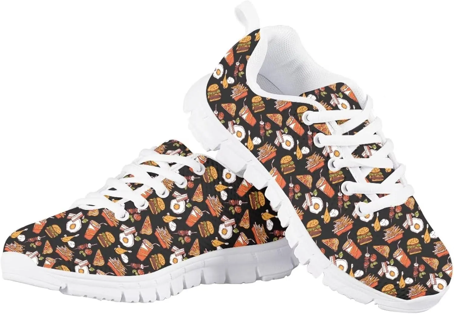 SYtrade Boys Girls Shoes Running/Walking Sports Sneakers White Sole