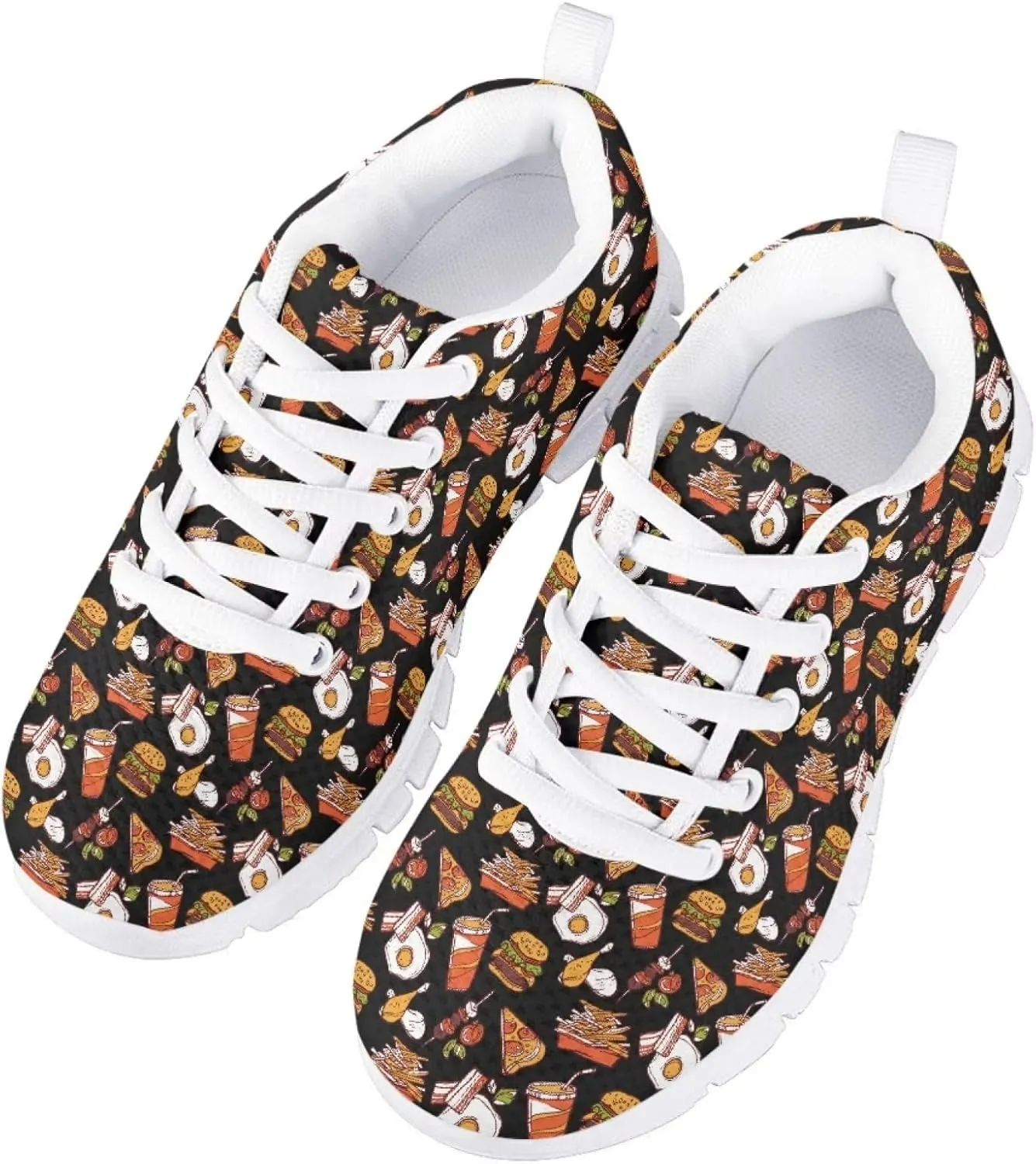 SYtrade Boys Girls Shoes Running/Walking Sports Sneakers White Sole