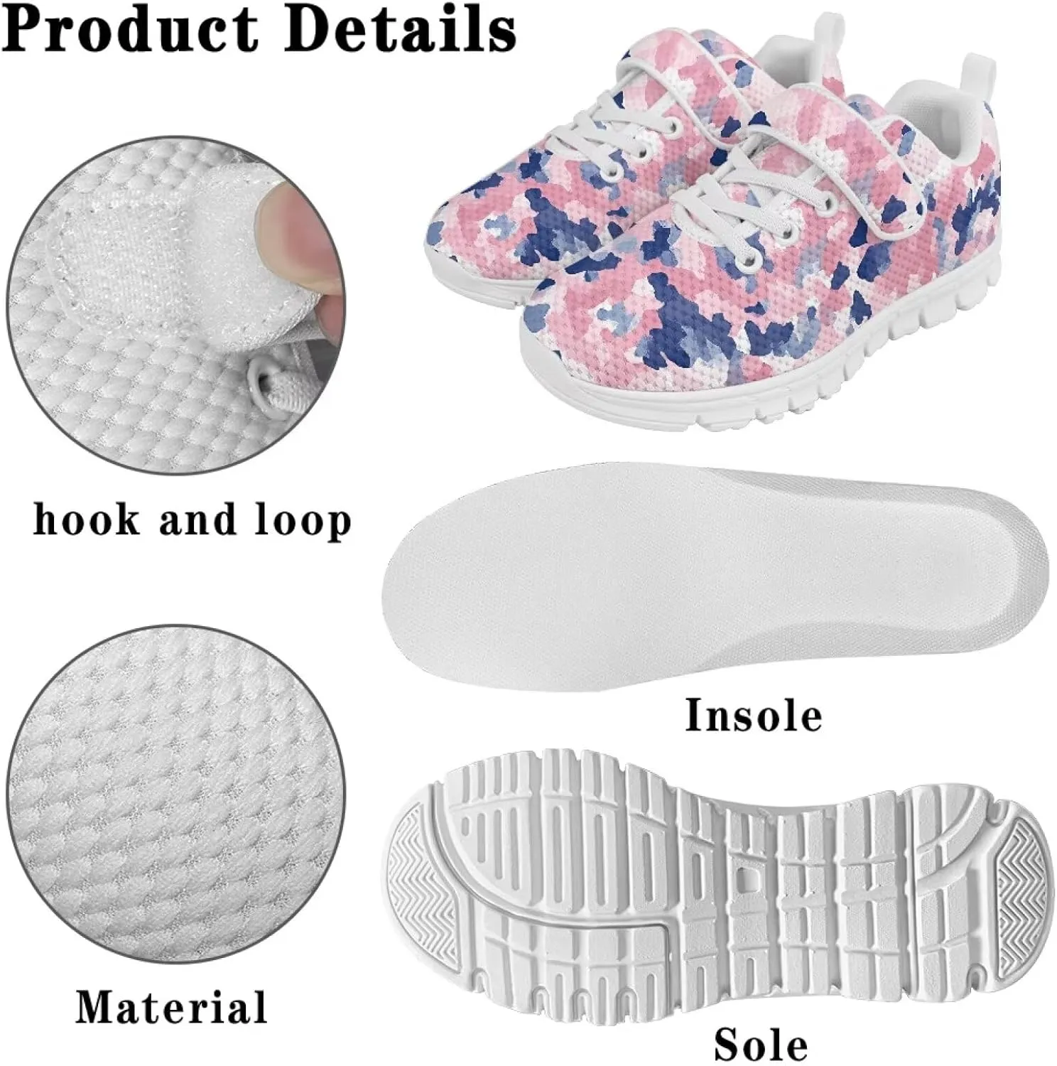 Teen Kids Single Buckle Sneaker,Boys Light Breathable Mesh Sneakers Sports Children Jogging Sports Training Shoes