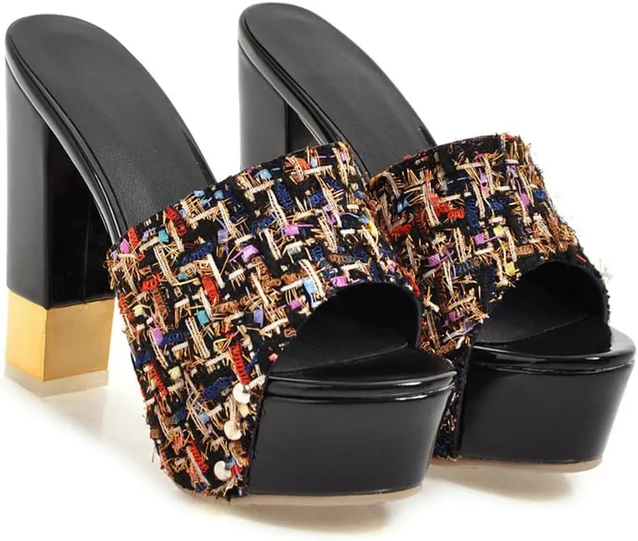 Womens High Heels Stilettos Round Toe Ankle Strap High Heel Sandal