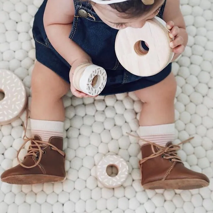 z Baby Boots Toddler Shoes - Aspen - Brown