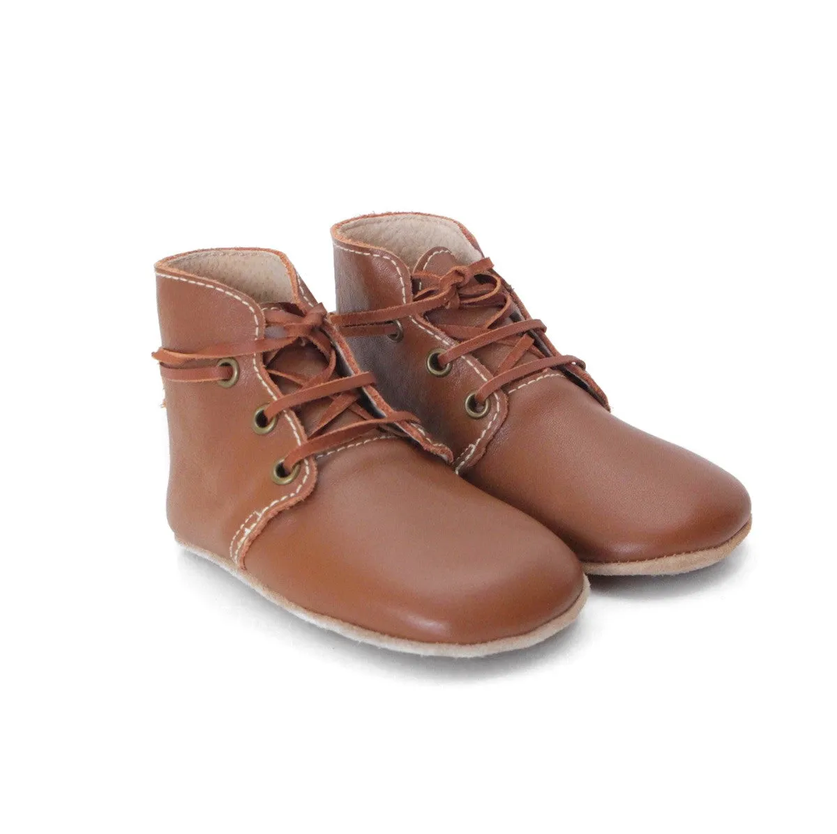 z Baby Boots Toddler Shoes - Aspen - Brown